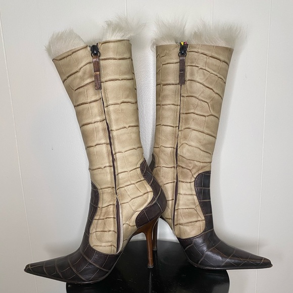 AUTHENTIC GIUSEPPE ZANOTTI FUR BOOTS - Picture 4 of 11